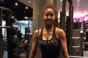 김준희, S라인 몸매 뽐내며 운동 삼매경 “못생김주의”