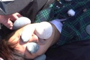 ‘1박2일’ 멤버들, 자갈밭에 일렬로 누운 모습 포착 ‘무슨 일?’