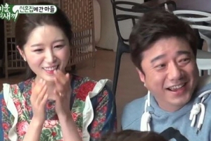 ‘미우새’ 배기성 신혼집 방문에 박수홍 질투 폭발 “안주는 뽀뽀”