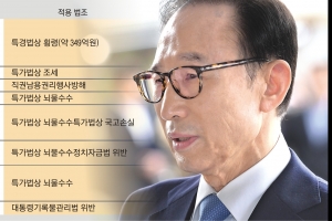 뇌물·횡령 인정되면 중형… ‘다스 주인’ 치열한 공방 예고