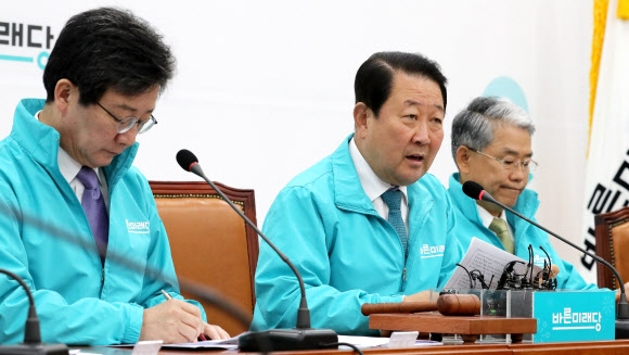 박주선, 연석회의서 발언