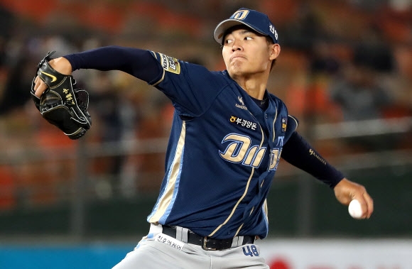 NC 다이노스 왕웨이중. 연합뉴스