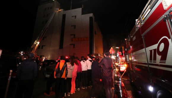 전주 토탈사우나 화재