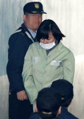 [포토] ‘머리카락 날리며 황급히’ 장시호씨 법정으로