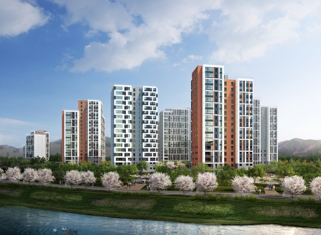 사진은‘e편한세상 순천’메인 투시도.