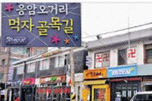 은평 먹자골목길 간판 ‘눈이 먼저 즐겁게’ 개선