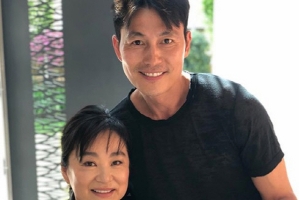 임청하 만난 정우성 포착 ‘훈훈한 미소’