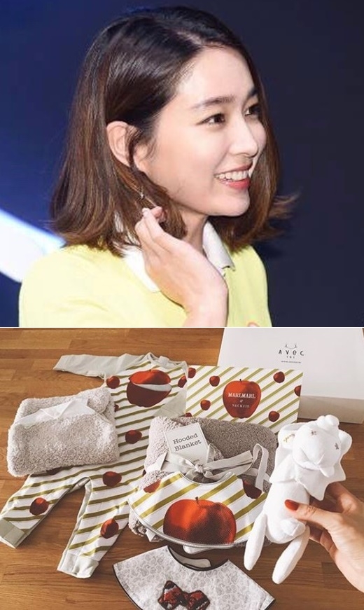 이민정, 한채아에 출산 선물