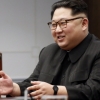 [서울포토] 남북정상회담, 웃으며 발언하는 북한 김정은 위원장