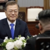 [서울포토] 2018 남북정상회담, 문재인 대통령 ‘밝은 표정’