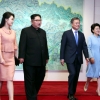 ‘표준시 통일’은 만찬장 가기 전 나온 김정은의 ‘깜짝’ 제안