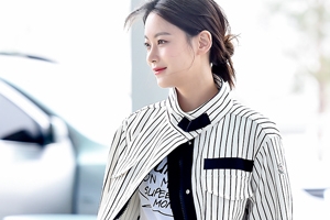 오연서 공항패션, 비주얼 돋보이는 캐주얼 스타일링 ‘청순美’