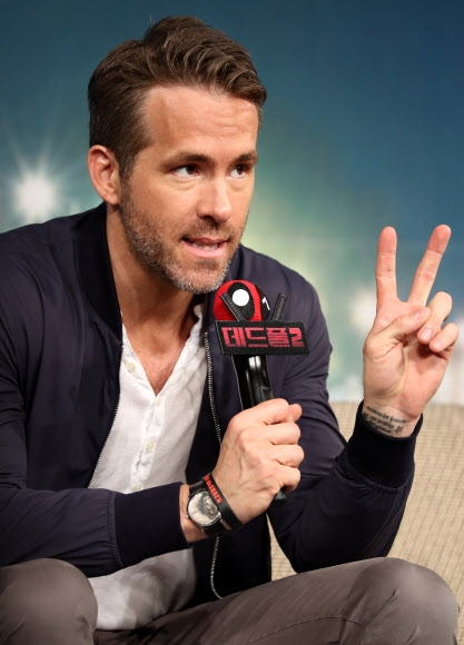 라이언 레이놀즈. 연합뉴스