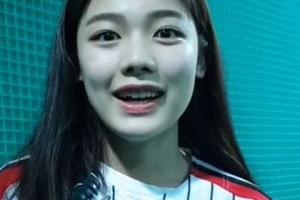 김유안, LG트윈스 응원 “꼭 이겼으면..아자아자 화이팅”