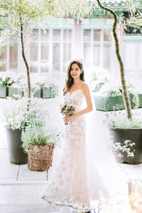 한채아♥차세찌, 웨딩사진 공개<br>사진 | 미스틱엔터테인먼트 제공/스포츠서울