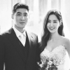 한채아♥차세찌, 웨딩사진 공개 ‘아름다운 부부’