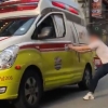 [영상] 천안 구급차 탈취 사건…여고생 2명 부상
