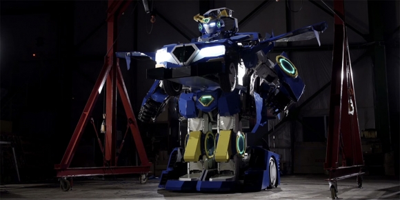 ‘제이다이트 라이드’의 휴머노이드 로봇 변신 모습