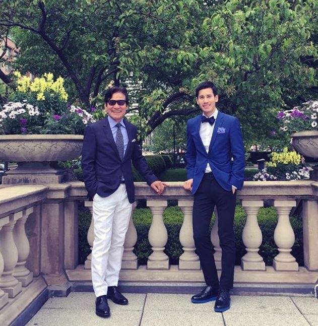 배우 안성기, 아들 안다빈