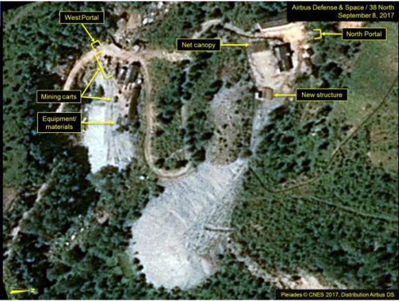 북한 풍계리 핵실험장