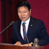 [서울포토] 국회 본회의서 발언하는 홍문종 의원