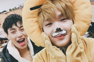 “귀요미 둘”...JBJ 출신 상균X켄타 훈훈한 투샷