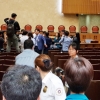 “친구 살려내라” 분노한 KTX 해고 승무원, 대법정 점거시위