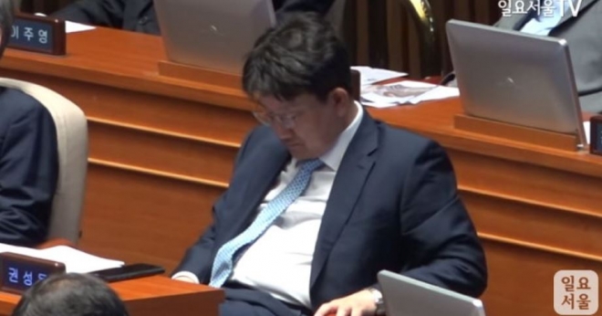 권성동 자유한국당 의원. 일요서울TV 유튜브 영상 캡처