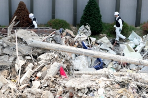 합동감식팀 “용산 건물 붕괴, 화재·폭발은 아닌 듯”