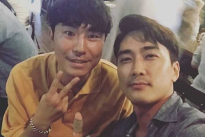 이시언X송승헌 훈훈 셀카...‘대배우’ 만남 인증