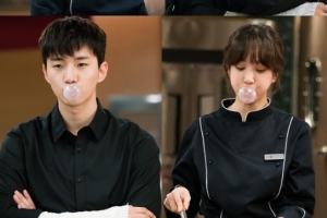 ‘기름진 멜로’ 이준호♥정려원, 주방서 꽁냥꽁냥 ‘설렘지수 UP’