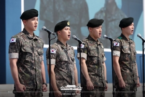 지창욱 애국가, 임시완·강하늘·주원과 현충일 추념식서 호국영령 애도