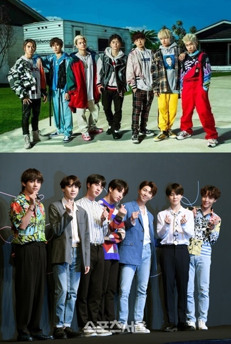 탄도소년단(BTZ), 방탄소년단(BTS) 사진