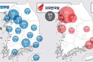 민주 ‘경남·충북’, 한국 ‘충남·부산’, 바른미래 ‘서울’ 화력 집중