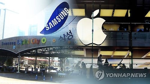 삼성전자 “애플에 5천800억원 배상 부당”…재심 청구 [연합뉴스 자료사진]