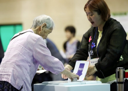 지방선거 투표율 오후 2시 기준 46.8% 기록