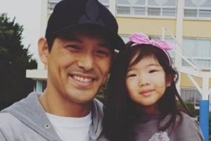 오지호 딸 공개 “투표했어요” 폭풍 성장한 ‘깜찍 미모’