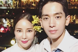 미나♥류필립, 웨딩촬영 현장 사진 공개 ‘훈훈 비주얼 부부’