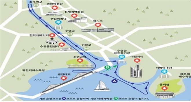 부산시와 해운대구는 올해 문화체육관광부 주관의 관광특구 활성화 지원사업에 해운대 관광특구의 리버 크루즈 사업이 최종 선정돼 국비 등 모두 12억 원의 사업비를 확보했다고 19일 밝혔다. <부산시 제공>