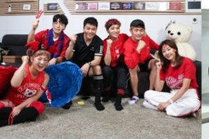 ‘나 혼자 산다’ 무지개 멤버, 전현무 집에 총출동...월드컵 응원 현장 공개