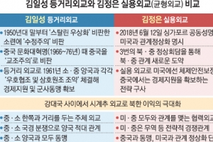 할아버지 김일성보다 진일보… 김정은식 ‘시계추 외교’