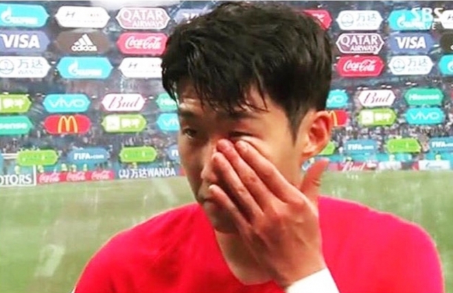 ‘환상 골’ 손흥민의 눈물