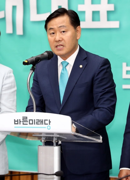 김관영 바른미래당 신임 원내대표 연합뉴스