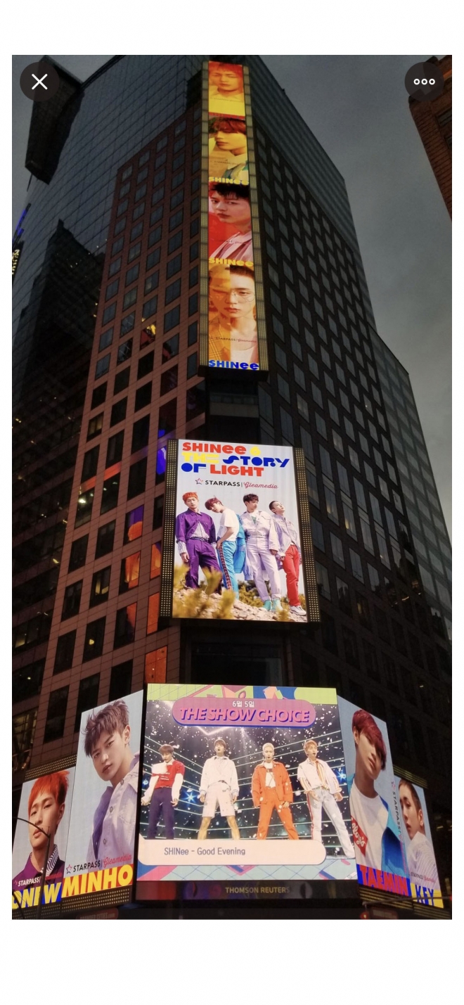 뉴욕 타임스퀘어 광고