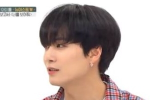 ‘주간아이돌’ 뉴이스트W JR, 꼬부기탈 쓰고 지하철역 다닌 이유 “팬들 위해”