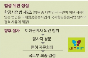 1900명 실직 부담에… 진에어 면허 취소 결정 2개월 유보