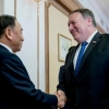 ‘방북’ 폼페이오, 김영철과 3시간 회담…“진전 위해 노력”