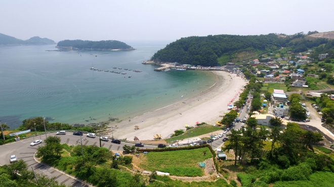 남해 설리해수욕장