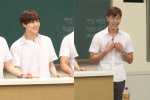 ‘아는 형님’ 태민·셔누 “클론 음악 듣고 춤 따라 췄다” 훈훈 분위기