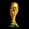 페이스 페인팅으로 표현한 월드컵 트로피